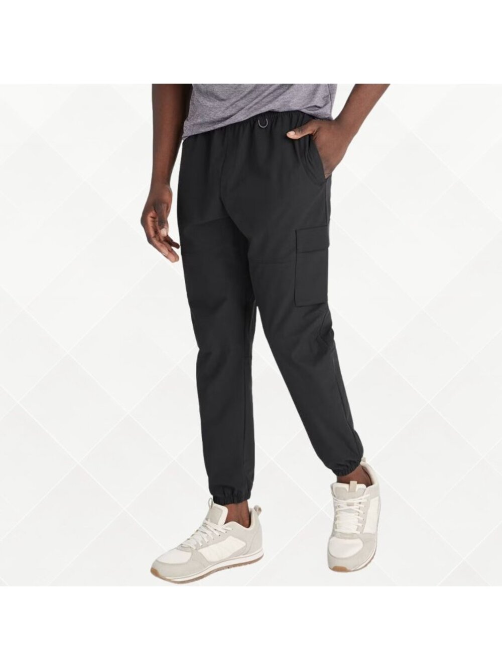 All in Motion Cargo Joggers • L • NWOT • Black • MPT-100039